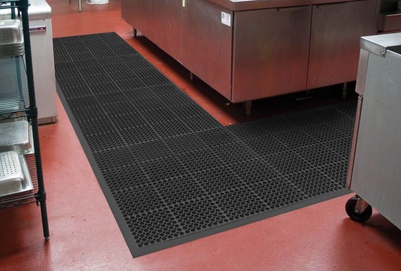 Drainage Anti-Fatigue Mat San-Eze® T12